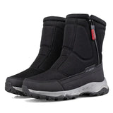 Men's Boots Winter Shoes Warm Snow Mid-calf Warm Thick Plush Winter Women Cotton MartLion   