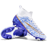 Football Boots Men's Soccer Cleats TF FG Kids Wear-Resistant Training Shoes Outdoor Non-Slip Sneakers MartLion   