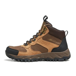 High-top Hiking Shoes Outdoor Leather Men's Boots Cushioning Light Mountaineering Winter MartLion Brown 7.5 