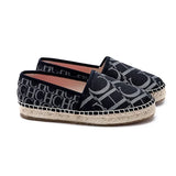 Women's Shoes Summer Thick Bottom Outer Wear Letter Side Lightweight Design Casual Flat Shoes MartLion