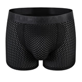 Nylon Ice Silk Men's Underwear Breathable Thickened Panties Buttocks Fake Butt Padded Butt Enhancer Booty Underpants MartLion   