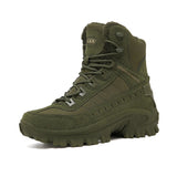 Military Tactical Boots Winter Warm Army Desert Safety Work Shoes Combat Ankle Non Slip Men's MartLion green 39 