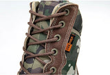 Outdoor Climbing Wearproof Nylon Camouflage Military Shoes Men's Hunt Hiking Training Camping Non-slip Tactical Desert Combat Boots MartLion   