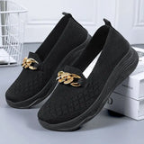 Shoes Trend Slip On Loafers Ballet Flats Ladies Sneakers Women's Summer Comfort Footwear Casual Mom Cotton MartLion   