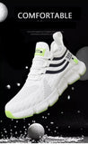 Men's Sneakers spring summer Mesh Breathable White Running Tennis Shoes Outdoor Sports Tenis Masculino Mart Lion   