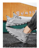 Men's Casual Shoes Lace up Lightweight Breathable Walking Sneakers Tenis Feminino Zapato Mart Lion   