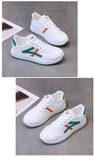Summer Breathable White Shoes Women's Korean Casual Soft Bottom Running Mart Lion   