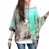 Women Blouses Style Batwing Casual Summer Blouse Shirt Woman MartLion picture color 29 4XL 