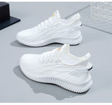  Summer Women Sneakers Walking Shoes Lightweight Running Breathable Casual Outdoor Sports Tennis Mart Lion - Mart Lion