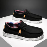 Men Casual Shoes Slip on Canvas Loafers  Walking Flats  Man  Non Slip Soft Moccasins Sneakers Summer MartLion   