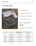 Men's Boxer Shorts With Seamless Waist  Underpants Plus Size Youth Shorts Man Panties MartLion   