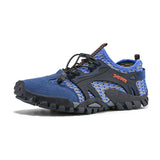 Hiking Shoes Men's Non Slip Breathable Trekking Outdoor Mountain Climbing Waterproof Fast Mart Lion Blue Eur 38 