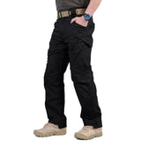 Men's Cargo Pants Classic Outdoor Men Tactical  Pants Multi Pocket Trousers MartLion IX9Black XXXL 