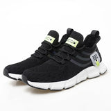 Men's Sneakers Shoes Summer Breathable Running Sports Casual MartLion Black 37 