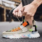 Summer Men's Casual Sneakers Breathable Sport Running Shoes Tennis Non-slip Platform Walking Jogging Trainers Mart Lion   