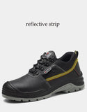 Waterproof Safety Work Boots Men's Industrial Non-slip Working Puncture Proof Steel Toe Indestructible Shoes MartLion   