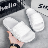 Summer Breathable Men's Slippers Outdoor Casual Shoes Slip On Unisex Sneakers Non-slip Bathroom Lightweight Sneakers Mart Lion   