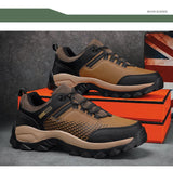 Men's Casual Shoes Waterproof Lace-up Outdoor Sports Walking Sneakers Platform Baskets Footwear Masculino MartLion   