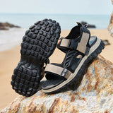 Men's Sandals Summer Casual Thick Bottom Shoes Non-slip Beach MartLion   