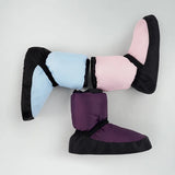 Warm Ballet Dance Shoes Women's Quilted Warm-up Winter Cotton  Teachers Short Boots Children Adult Exercise MartLion   