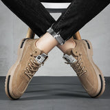 Casual Sneaker Men's Wear-Resistant Breathable Trendy All-match Outdoor Platform Spring MartLion   