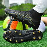 Society Soccer Cleats Soccer Shoes Men's Training Sport Footwear Professional Field Boot Fg Tf Soccer Mart Lion   