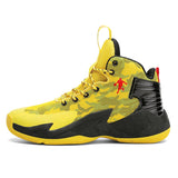 Basketball Shoes Men's Outdoor Sports Breathable Sneakers Gym Training Athletic Boots Women Mart Lion BlackYellow Eur 39 
