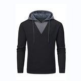 Men's Pullover Hooded Winter Fleece Hoodies Sweatshirt with Pockets Slim Fit Casual Hoody Street Home Clothing Mart Lion Black S 