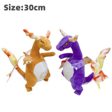 Stuffed Toy Charizard Soft Stuffed Toy Kids Gifts MartLion Yellow and Purple  