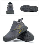 Security Protective Shoes Men's Boots Anti Scalding Welder Shoes Anti-smash Anti-puncture Safety Work Non-slip MartLion   
