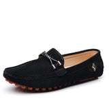  Handmade Genuine Leather Loafers Men's Shoes Slip On Loafers Dad Loafers Moccasins Driving Mocasines MartLion - Mart Lion