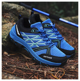 Hiking Boots Men's Breathable Hiking Shoes Kids Outdoor Non-slip Climbing Trekking Mart Lion   