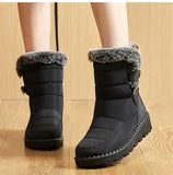 Snow Women Boots Soft Women's Boots Platform Ladies Shoes Fur Keep Warm Boots Ladies MartLion   