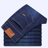 Men Stretch Men's Jeans Men Versatile Denim Long Loose Pants Trendy MartLion