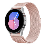 20mm 22mm Strap for Samsung Galaxy watch 4/5/6/5Pro 44mm/40mm/Active 2 Magnetic loop Bracelet Galaxy Watch 4/6 classic 46mm 42mm MartLion Barbie powder 20MM Watchband CHINA