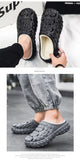 Home Warm Cotton Slippers Anti-slip Casual Shoes Lightweight Men's Shoes Trendy Padded Walking MartLion   