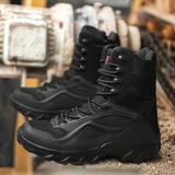 Men's Tactical Boots Breathable Mesh Hiking Desert Climbing Hiking Shoes Ankle Hunting MartLion   