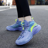 Basketball Shoes Men's Breathable Sneakers Gym Training Athletic Sports Boots Women Mart Lion   