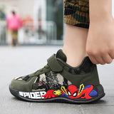 Shoes Children Camouflage Green Sneaker For Kid Walking PU Breathable MartLion Green 1 26-Insole 16.5 cm 