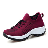 Sneakers Women Orthopedic Sneakers  Women Platform White Black Red Walking Shoes Women Casual Shoes MartLion   