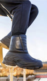 Winter Snow Boots Waterproof Men's Warm Plush Snow Lightweight Outdoor Slip-resistant Shoes MartLion - Mart Lion