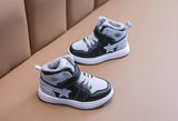 Autumn Winter Children Board Shoes Baby Soft Warm Sports Boys Girls Cotton Kids Mid-top Running MartLion   