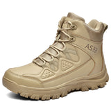 Tactical Boots Men's Waterproof Military With Side Zipper Military Shoes Husband Ultralight Mart Lion Sand Eur 39 