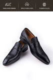 Men's Dress Leather Shoes Point Toe Casual Formal Wedding Groom's Party Upscale Leather MartLion   
