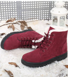 Women Boots Warm Fur Ankle Boots For Women Winter Shoes With Snow Boots Winter Botas MartLion   