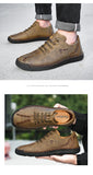 Handmade Leather Men's Shoes Casual Leather Loafers Moccasins Driving Mart Lion   