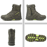  Military Boots Men's Tactical Shoes Special Force Leather Army Outdoor Hiking Mart Lion - Mart Lion