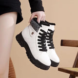Velvet Women's Student Shoes Winter Warm Cotton Shoes Women's Snow Boots