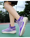 Basketball Sports Shoes Men's High-top Basket Sneakers Non-slip Training Unisex MartLion   