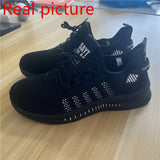 Summer Men's Sneakers Casual Shoes Lightweight Walking Mesh Breathable Footwear Chaussure Homme MartLion   